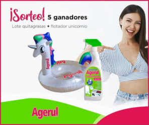 Sorteo Agerul 5 Premios Pack Flotadores