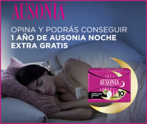 Sorteo Ausonia 10 Premios Producto Anual