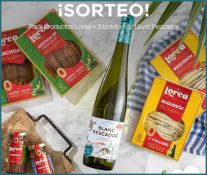 Sorteo Blanc Pescador Lotes Conservas 3 Botellas
