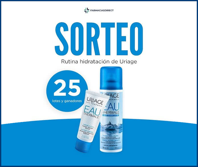 Sorteo Farmaciasdirect 25 Lotes Uriage