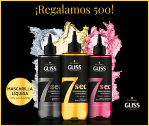 Sorteo Gliss 500 Mascarillas Líquidas
