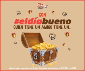 Sorteo Kinder Bueno 25 Packs 25 Productos