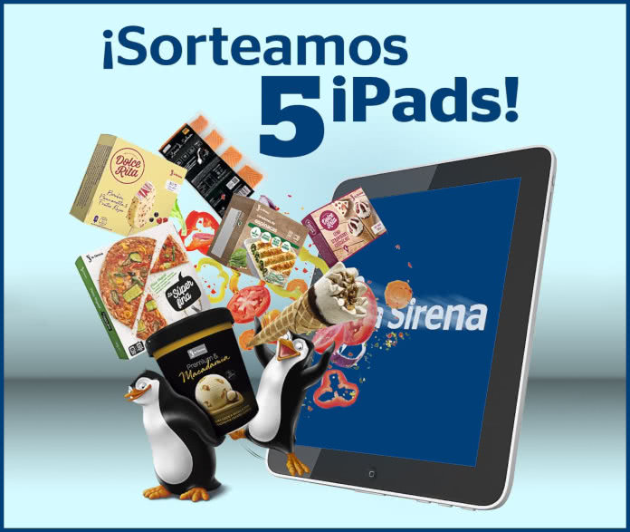 Sorteo La Sirena 5 Ipads