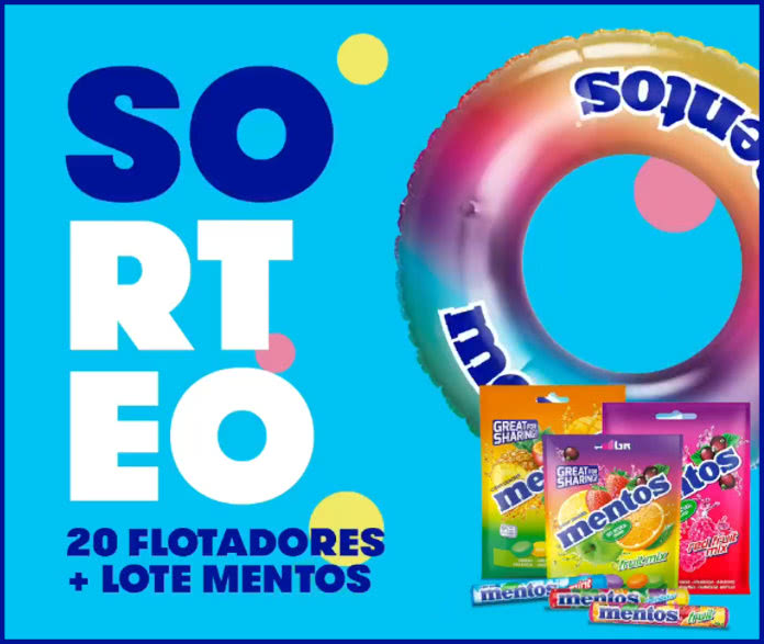 Sorteo Mentos 20 Flotadores y Lote