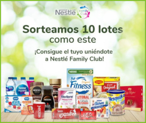 Sorteo Nestle 10 Lotes Mensuales