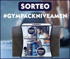 Sorteo Nivea Men Gympack