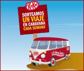 Sorteo Por Compra Kitkat Viaje Furgoneta Cada Semana