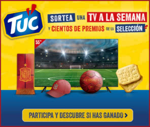 Sorteo Por Compra Tuc 17 Tvs Selección Fútbol España