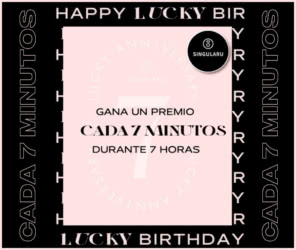 Sorteo Singularu 60 Premios 7aniversario