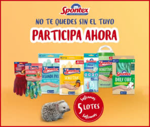 Sorteo Spontex 5 Lotes Guantes