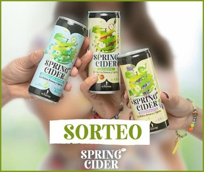 Sorteo Springcider 4 Packs