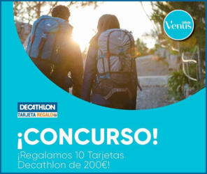 Sorteo Venus Gillette 10 Tarjetas 200 Euros Decathlon