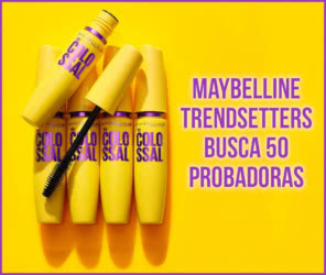Maybelline Trendsetters 50 Probadoras Máscara Colossal