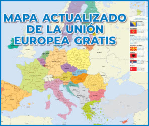Gratis Mapa Unión Europea Actualizado