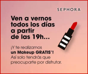Gratis Sephora Sesión Maquillaje Gratis