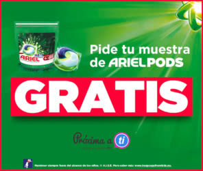 Muestras Gratis Ariel Pods Ultra Oxi