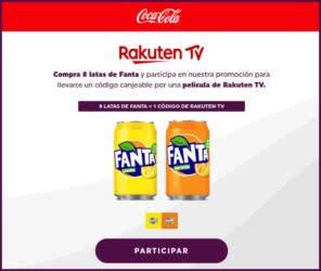 Regalo Por Compra Fanta Codigos Rakutentv