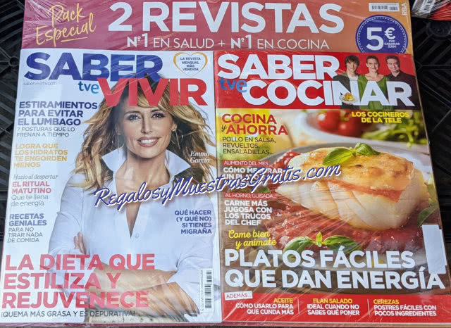 Regalos Revistas Septiembre 2021 Saber Vivir