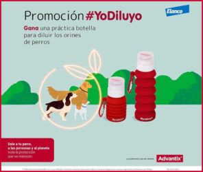 Sorteo Elanco 50 Botellines Diluye Orines Perro