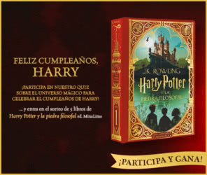 Sorteo Libros Harry Potter Aniversario