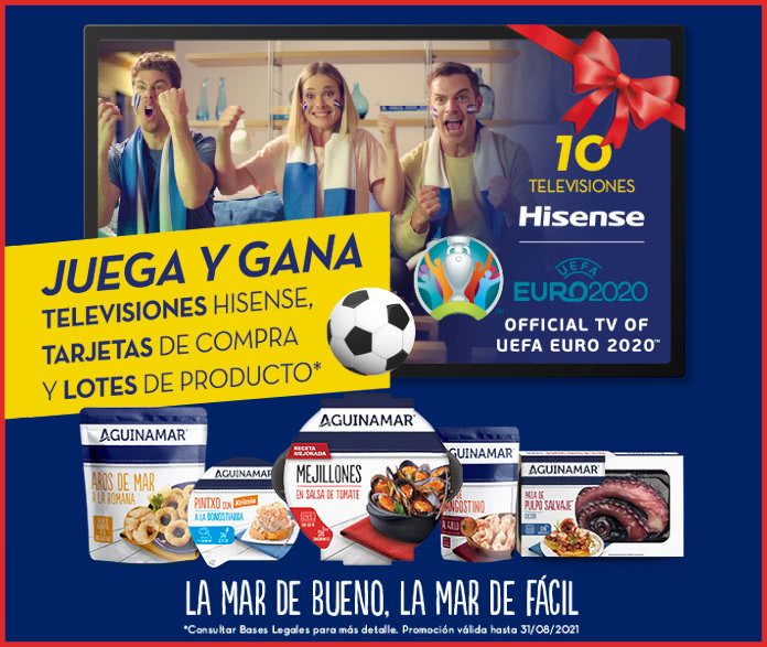 Sorteo Por Compra Aguinaga 10 TVs Hisense