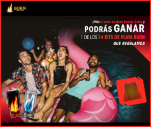 Sorteo Por Compra Burn 14 Kits Playa