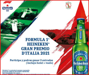 Sorteo Por Compra Heineken Viaje Gran Premio Italia
