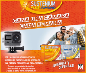Sorteo Por Compra Sustenium Camara 4k
