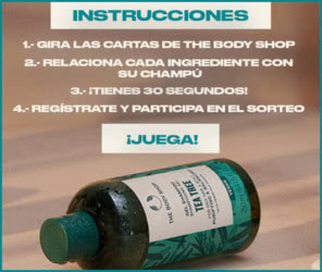 Sorteo The Body Shop Champús Veganos