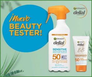 Tester Beauty Tester Garnier Probadoras Delial Solares