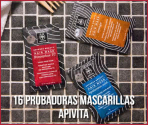 Tester Free Cosmetic Testing 16 Probadoras Mascarillas Apivita