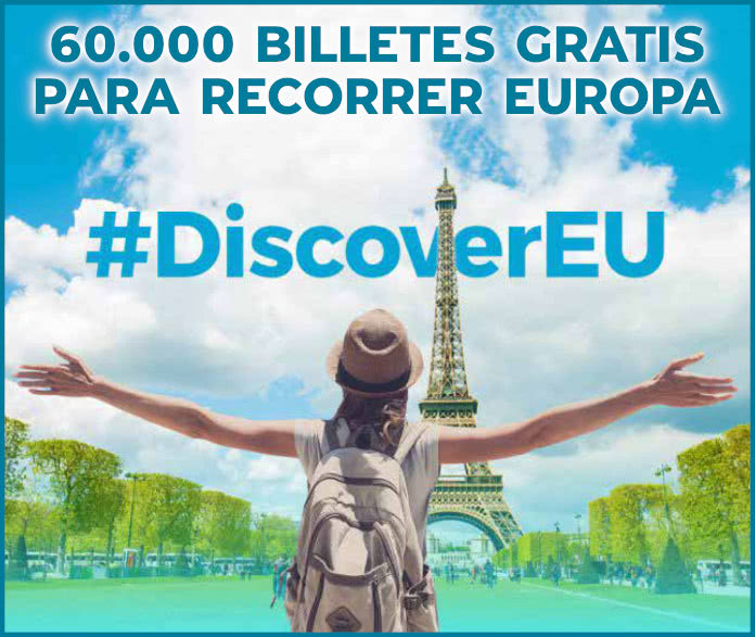 Gratis DiscoverEU 60000 Billetes Tren Recorrer Europa