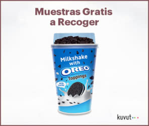 Muestras Gratis Kuvut Milkshake Oreo Toppings