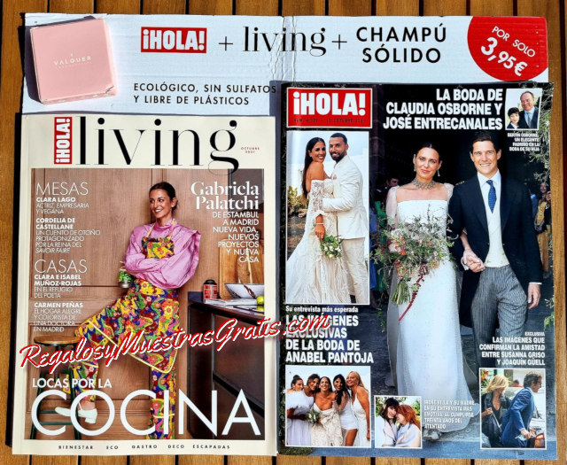 Regalos Revistas Octubre 2021 Living Hola Semana 40
