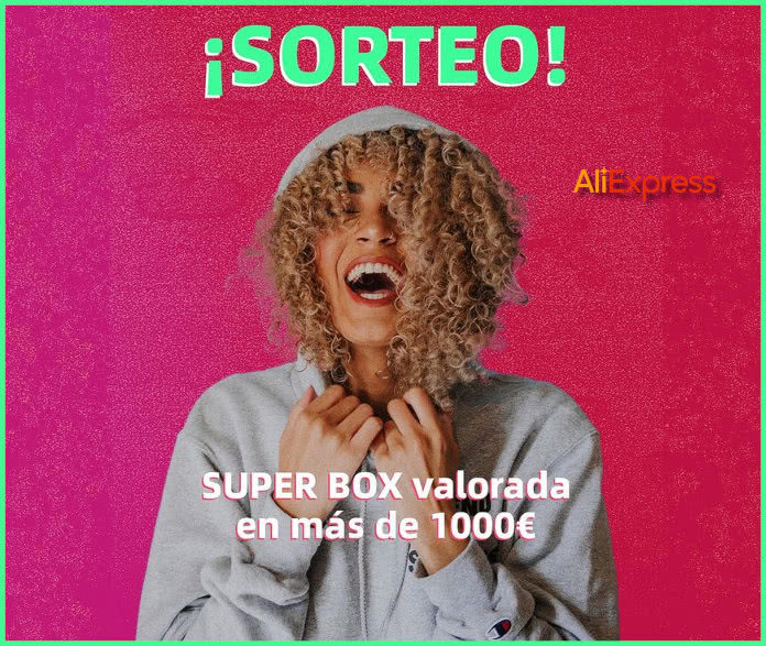Sorteo Aliexpress Super Box 1000 Euros