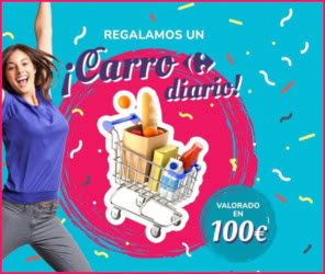 Sorteo Carrefour Carro Compra Diario