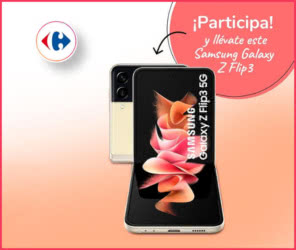 Sorteo Carrefour Samsung Galaxy Z Flip 3