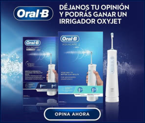 Sorteo Oralb Irrigador Oxyjet