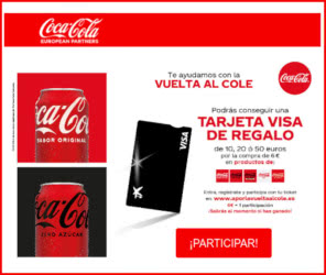 Sorteo Por Compra Coca Cola Vuelta Al Cole