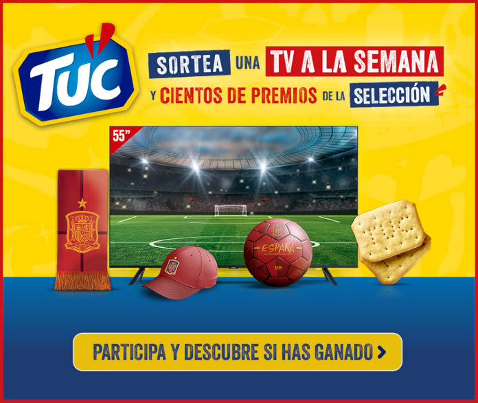 Sorteo Por Compra Galletas Tuc Tvs