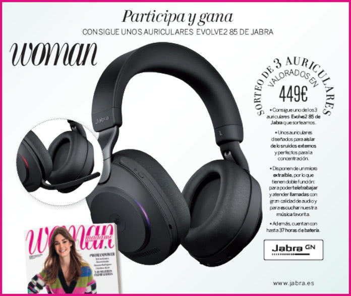 Sorteo Revista Woman Auriculares Evolve2