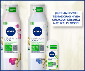Tester Nivea Probadores Nivea Naturally Good