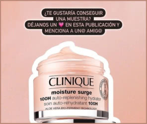 Muestras Gratis Clinique Moisture Surge 100h