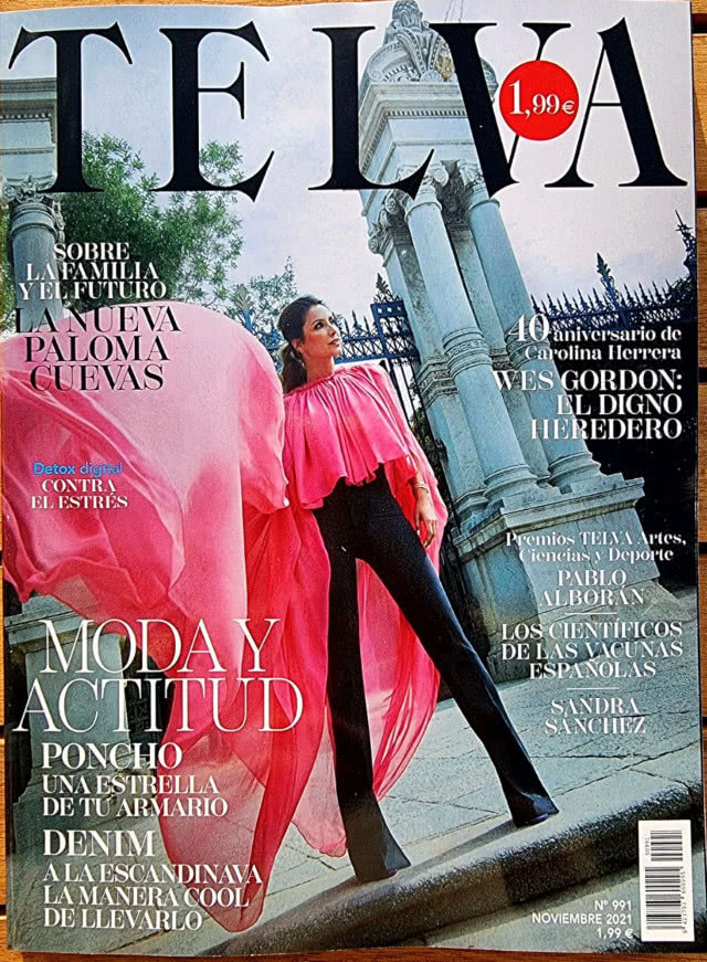 Portada Revista Telva Noviembre 2021
