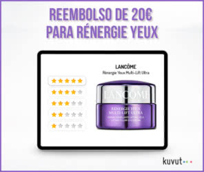 Reembolso Kuvut Lancome Renergie Yeux 20 Euros