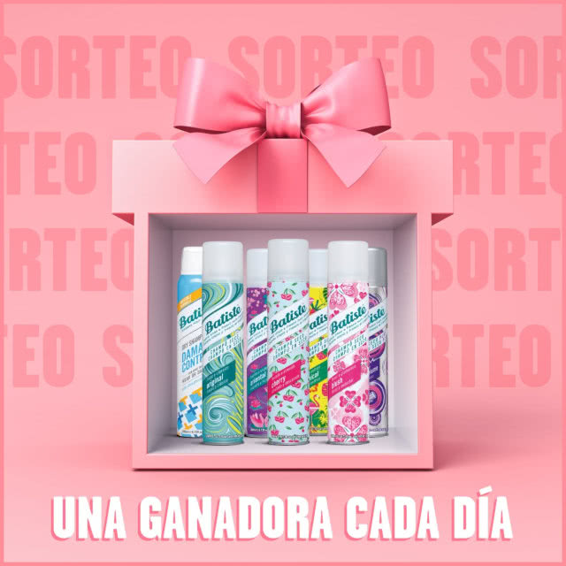 Sorteo Batiste 20 Lotes Champús Seco