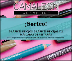 Sorteo Camaleon Cosmetics Newsletter