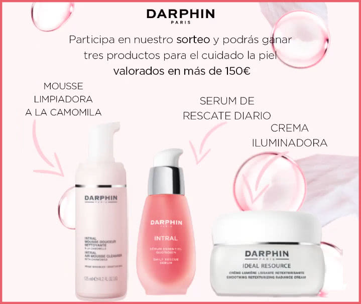 Sorteo Darphin 3 Cremas