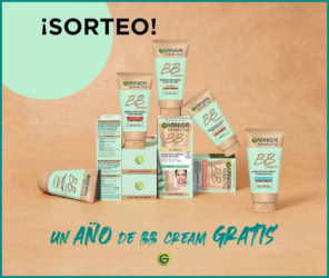 Sorteo Garnier Lote Anual BB Cream clásica