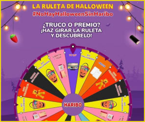 Sorteo Haribo Ruleta Halloween